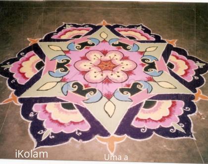 Rangoli: Rainbow Fan