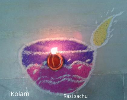 Rangoli: vilakku