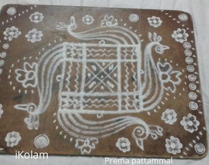 Rangoli: PADI kolam