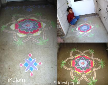 Rangoli: Dotted Rangoli 