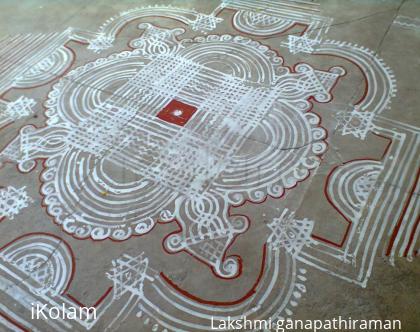 Rangoli: padi kolam