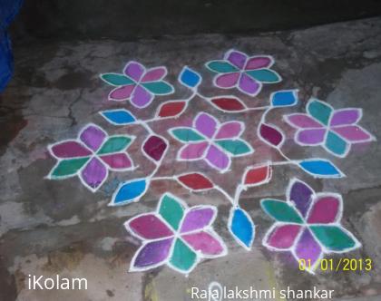 Rangoli: happy new year