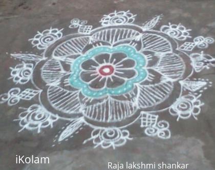 Rangoli: free hand rangoli