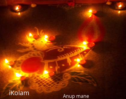 Rangoli: Tulsi Pooja-2013