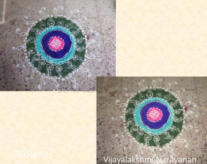 Rangoli: Karthikai rangoli 2012