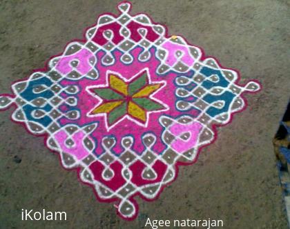 Rangoli: dot kolam