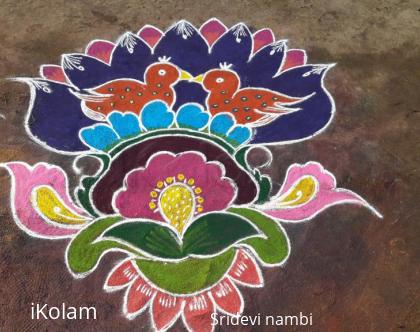 Rangoli: Today rangoli for pongal fest