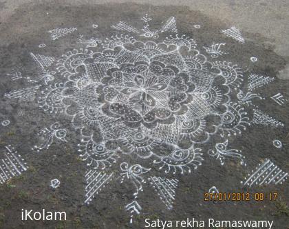 Rangoli: A huge kolam