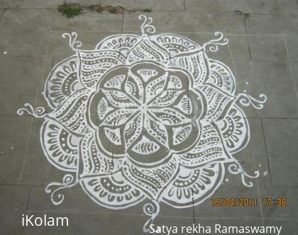 Rangoli: A very spl one... (2)