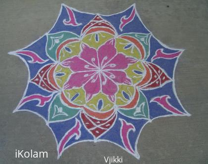 Rangoli: First kolam in 10 years