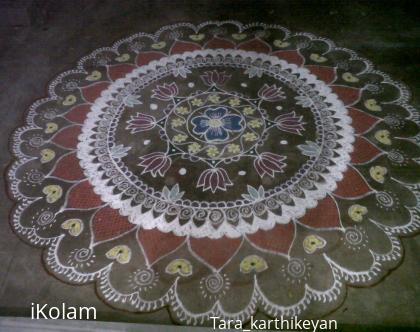 Rangoli: new year kolam