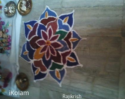 Rangoli: Admirable Lotus Kolam