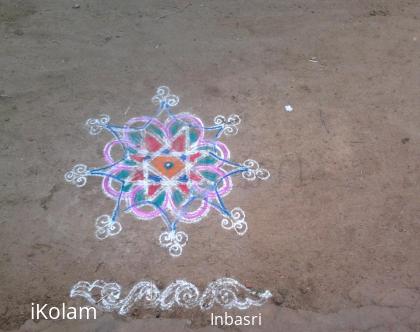 Rangoli: free hand design