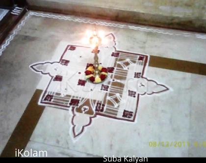 Rangoli: Karthigai kolam