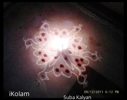 Rangoli: Karthigai kolam