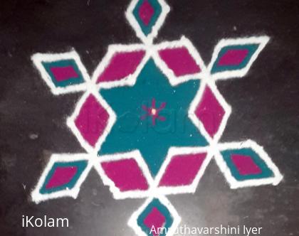 Rangoli: Simple Kolam