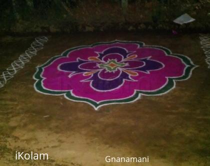 Rangoli: My first rangoli