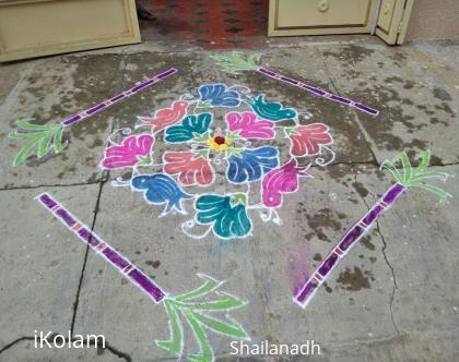 Rangoli: sankranthi rangoli