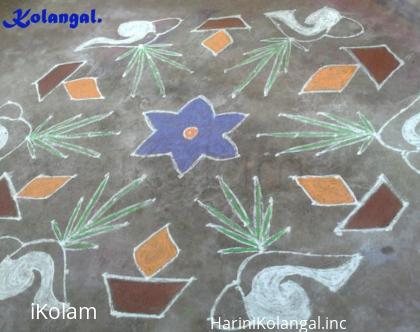 Rangoli: Shell Kolam 