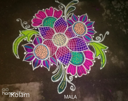 Rangoli: Mala_kolam