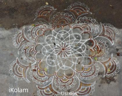 Rangoli: freehand