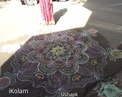 Rangoli: Free hand