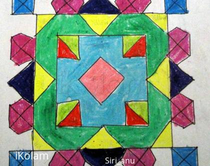 Rangoli: Rangoli from my art book