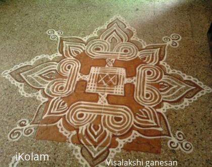 Rangoli: padi kolam