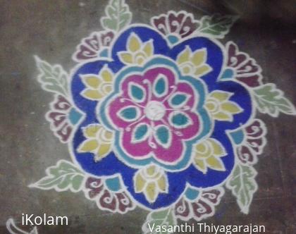 Rangoli: Flower Kolam