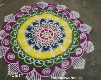 Rangoli: NEW YEAR RANGOLI