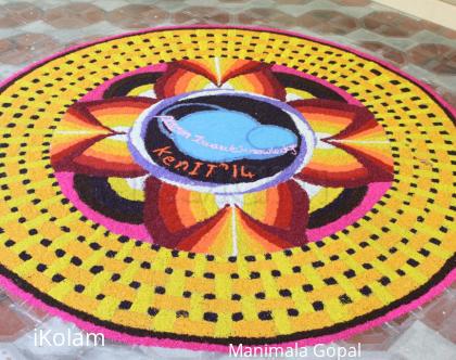 Rangoli: 3d Kolam