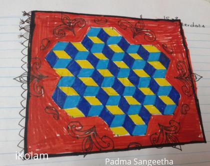 Rangoli: Rangoli on paper