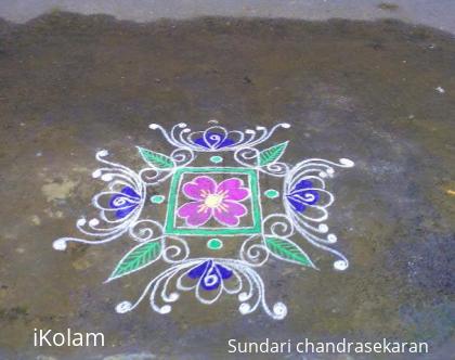 Rangoli: freehand rangoli