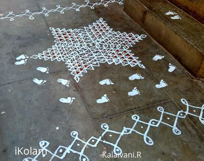 Rangoli: Krishna Jayanthi