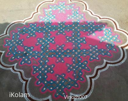 Rangoli: margazhi day design