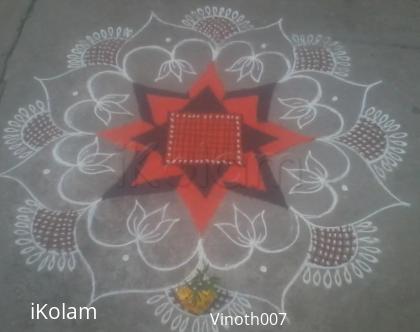 Rangoli: Margazhi design