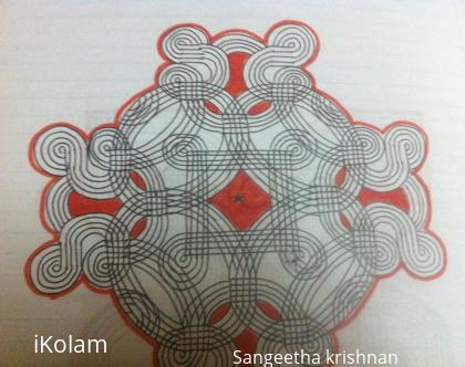 Rangoli: Paper rangoli