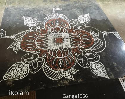 Rangoli: Thirunal Kolam