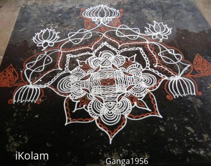 Rangoli: KaiKolam