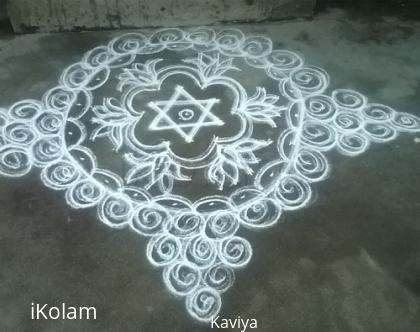 Rangoli: Friday kolam