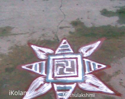 Rangoli: daily kolam