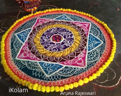 Rangoli: panguni uttiram rangoli