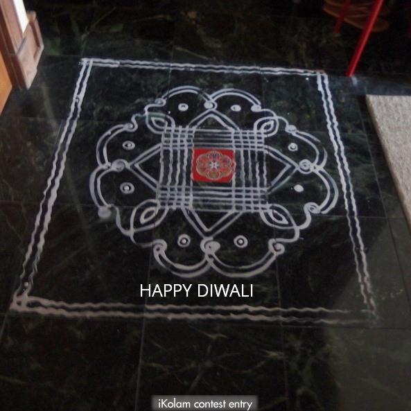 kanya kolam for diwali