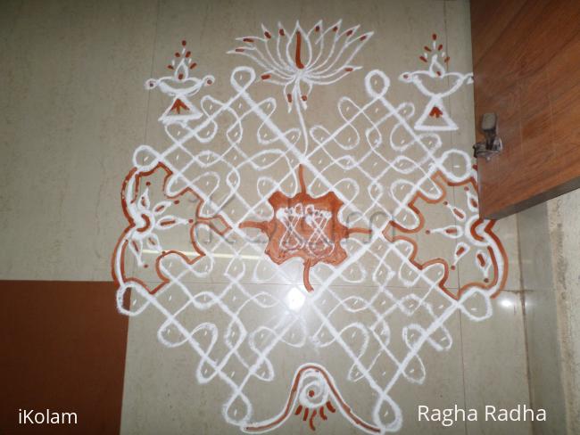 Rangoli: chikku  in Padi kolam