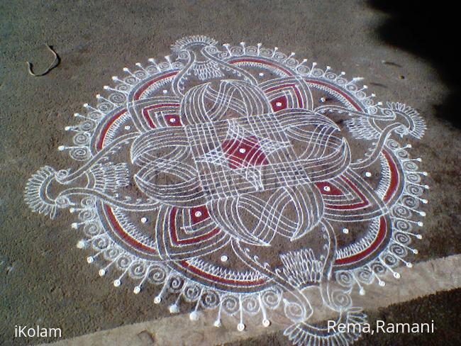 Rangoli: kanyakolam