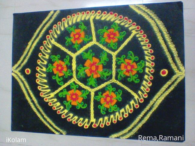 Rangoli: Ashaya Tiruthiyai special kolam