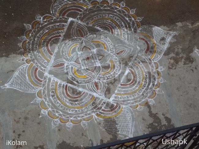 Rangoli: Freehand kolam