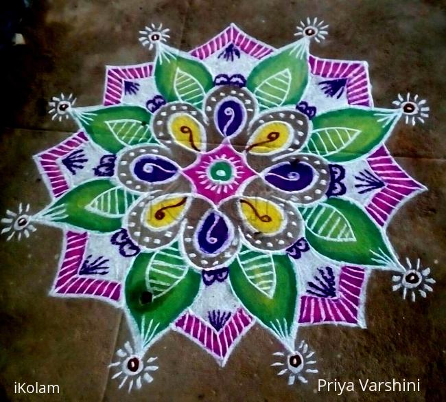 Rangoli: karthigai deepam special