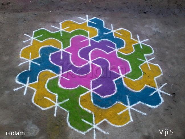 Rangoli: colourful rangoli