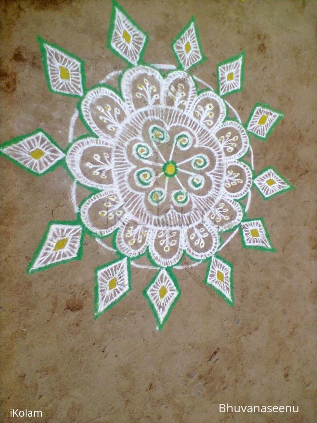 Rangoli: free hand rangoli